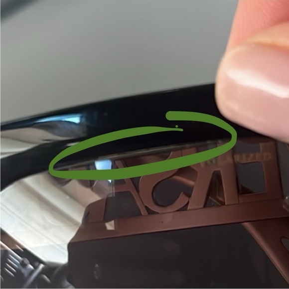 Versace Black and Gold Women's Low Bridge Fit Sunglasses, VE4431F50-X - Picture 10 of 10